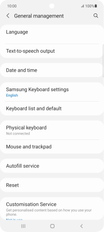 Press Date and time.