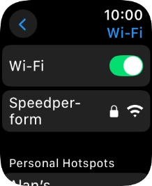 Press the Digital Crown several times to return to standby mode.