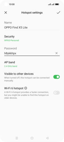 Press the field below 