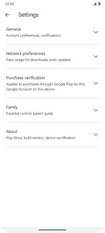 Press Network preferences.