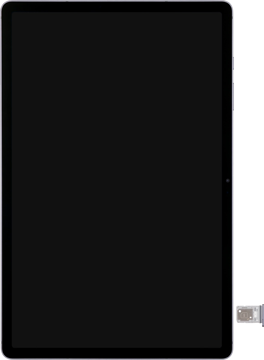 Turn your SIM as illustrated in the SIM holder and place it in the SIM holder.