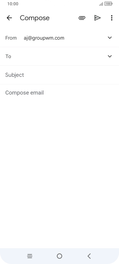 Press the field next to 