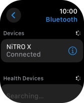 Press the Digital Crown several times to return to standby mode.