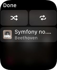 Press the shuffle icon.