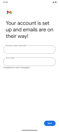 Press the field below 