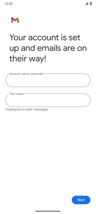 Press the field below 