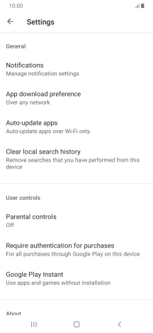 Press Auto-update apps.