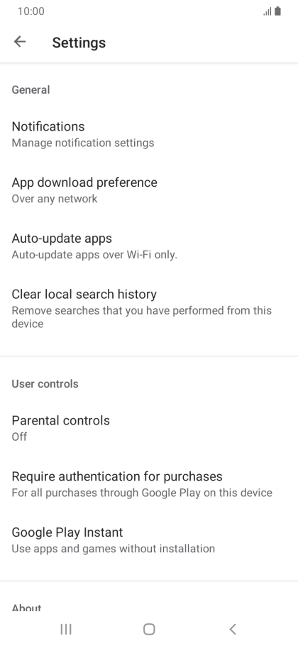Press Auto-update apps.