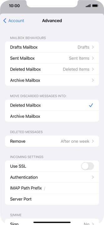 Press Authentication.