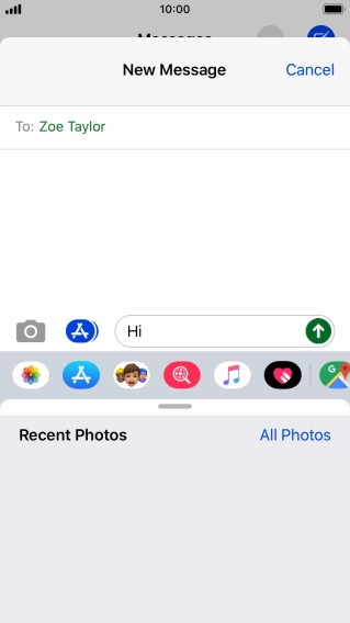 Press All Photos and go to the required folder.