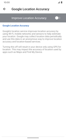 If you press the indicator next to 