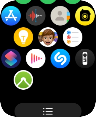 Press and hold the required app.