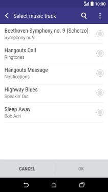Press the required ring tones to hear them.