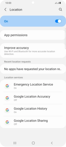 Press App permissions.