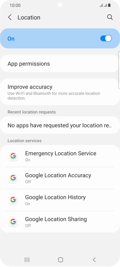 Press App permissions.
