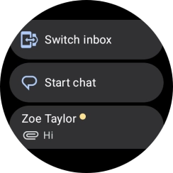 Press the required picture message.