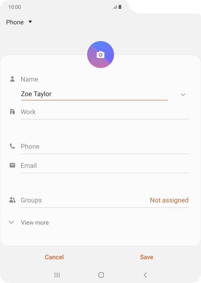 Press Phone and key in the required phone number.