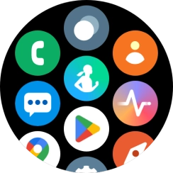 Press the Samsung Health icon.