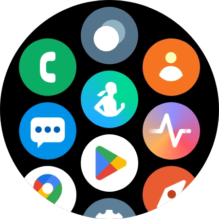 Press the Samsung Health icon.