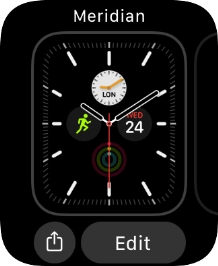 Slide your finger left on the screen.