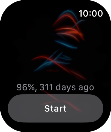 Press Start and wait a moment until the measurement is done.