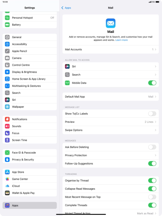 Press Mail Accounts.