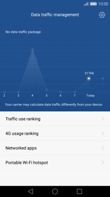 Press Networked apps.