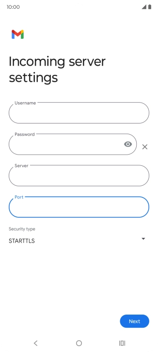 Press the drop down list below 