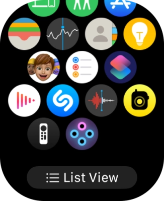 Press the Digital Crown to return to the home screen.