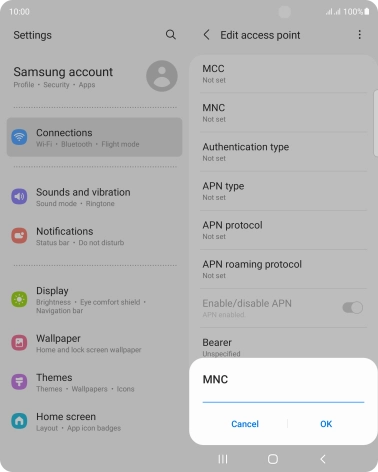 Key in 03 and press OK.