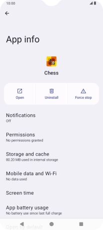 Press Storage and cache.