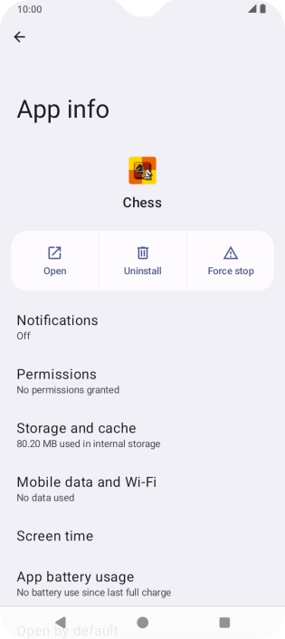 Press Storage and cache.