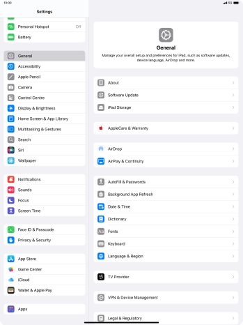 Press Face ID & Passcode.