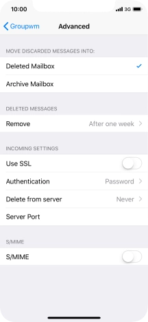 Press Authentication.
