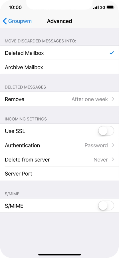 Press Authentication.