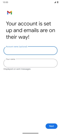 Press the field below 