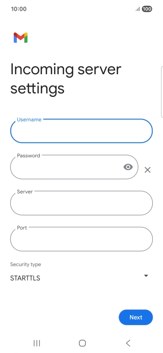 Press the field below 