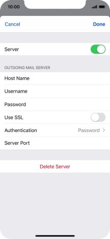 Press Authentication.