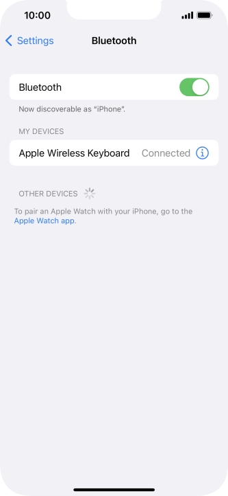 Slide your finger upwards starting from the bottom of the screen to return to the home screen.