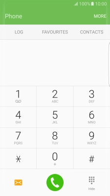 Press and hold number key 1 to call voicemail. Follow the instructions to listen to your messages.