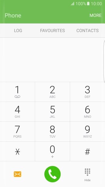 Press and hold number key 1 to call voicemail. Follow the instructions to listen to your messages.
