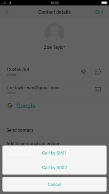 Press Call by ‹SIM›.