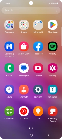 Press Gallery and go to the required folder.