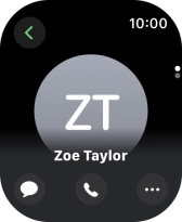 Press the call icon.