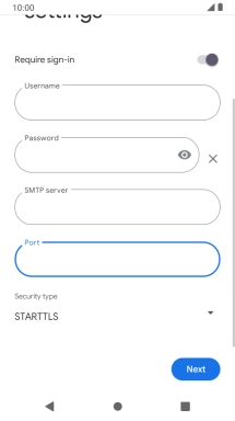 Press the drop down list below 