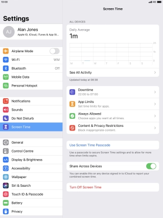 Press See All Activity.