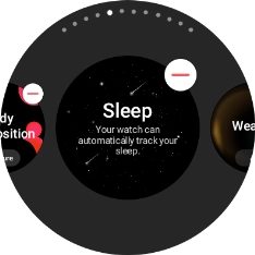 Press the remove widget icon.