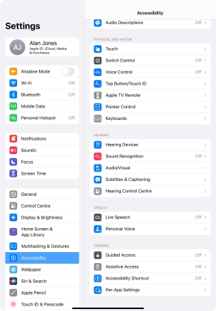 Press the required category below 