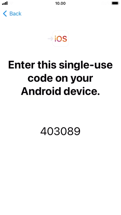 Follow the instructions on the screen and in the 