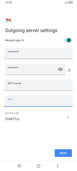 Press the drop down list below 